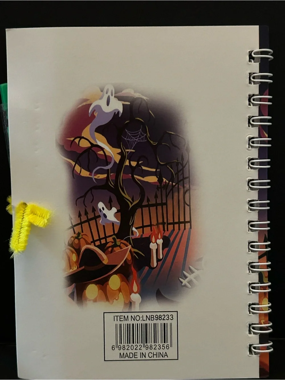 SET of (4) Four Halloween Designs 🎃 Medium Size Notebooks for Kids Party Favors
